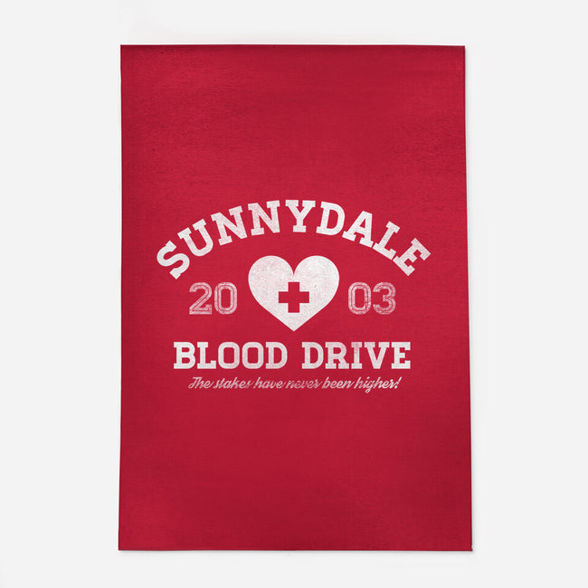 Sunnydale Blood Drive-none outdoor rug-MJ