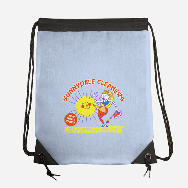 Sunnydale Cleaners-none drawstring bag-tomkurzanski