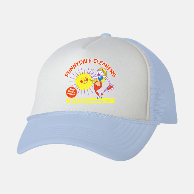 Sunnydale Cleaners-unisex trucker hat-tomkurzanski