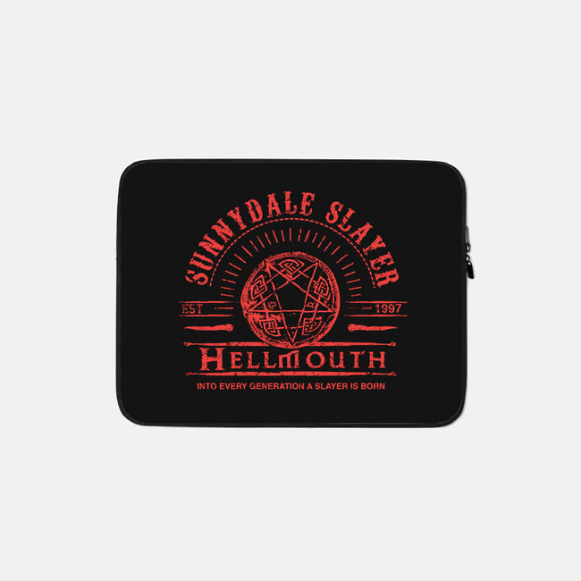 Sunnydale Slayer-none zippered laptop sleeve-fanfreak1