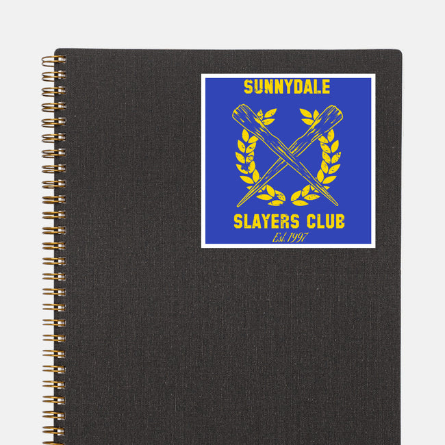 Sunnydale Slayers Club-none glossy sticker-stuffofkings