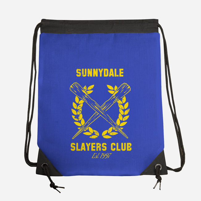 Sunnydale Slayers Club-none drawstring bag-stuffofkings