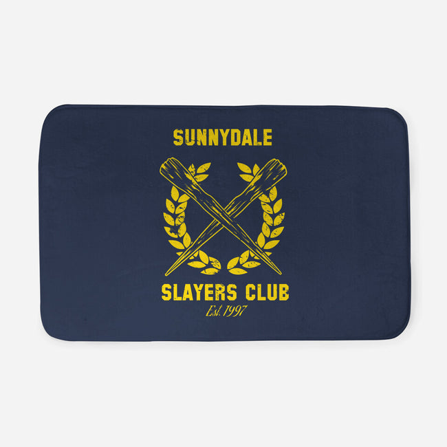 Sunnydale Slayers Club-none memory foam bath mat-stuffofkings