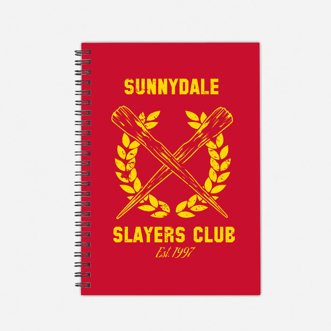 Sunnydale Slayers Club-none dot grid notebook-stuffofkings