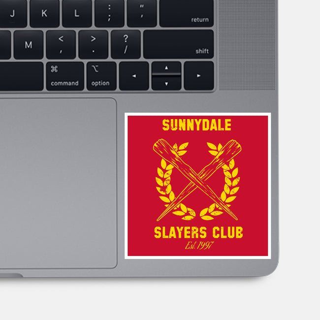 Sunnydale Slayers Club-none glossy sticker-stuffofkings