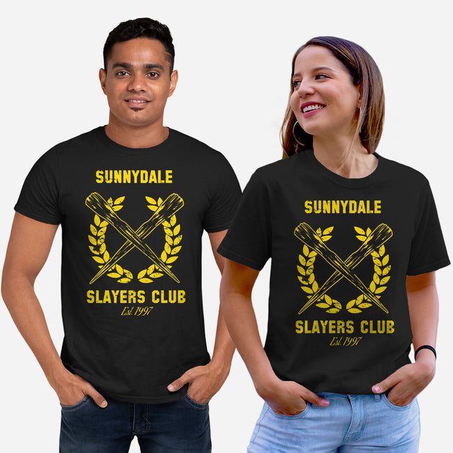 Sunnydale Slayers Club-unisex basic tee-stuffofkings