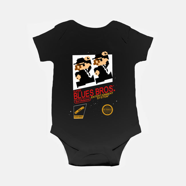 Super Blues Bros-baby basic onesie-jango39