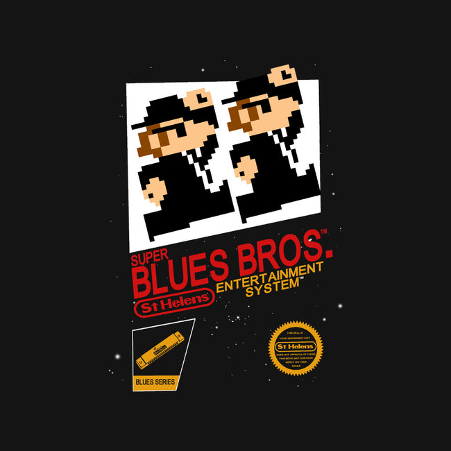 Super Blues Bros-none removable cover throw pillow-jango39