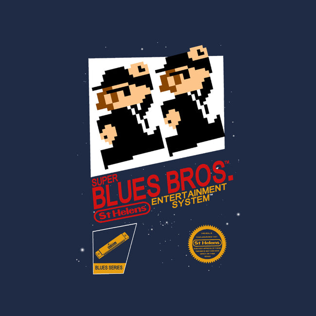 Super Blues Bros-none removable cover throw pillow-jango39