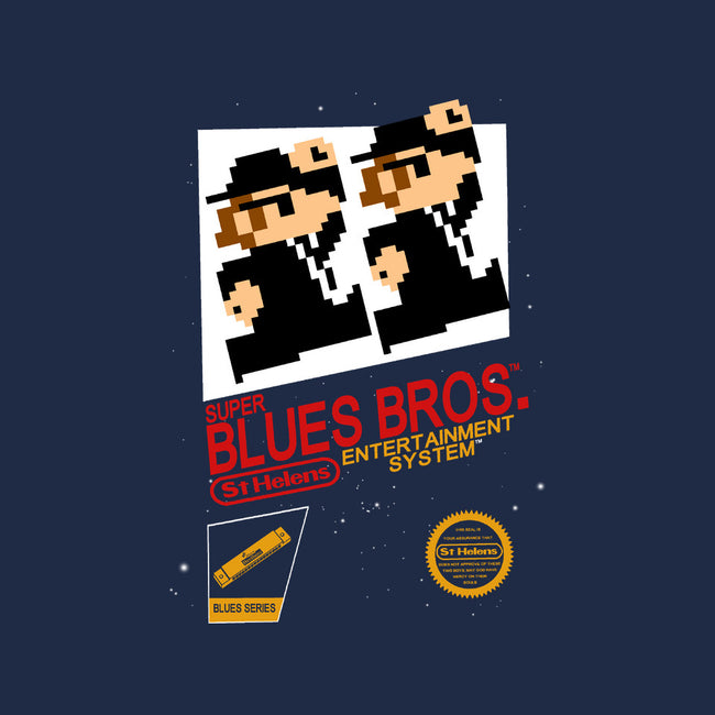 Super Blues Bros-womens fitted tee-jango39