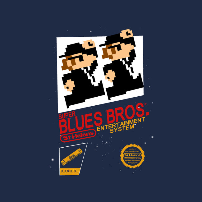 Super Blues Bros-none polyester shower curtain-jango39