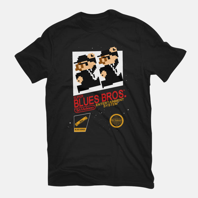 Super Blues Bros-womens fitted tee-jango39