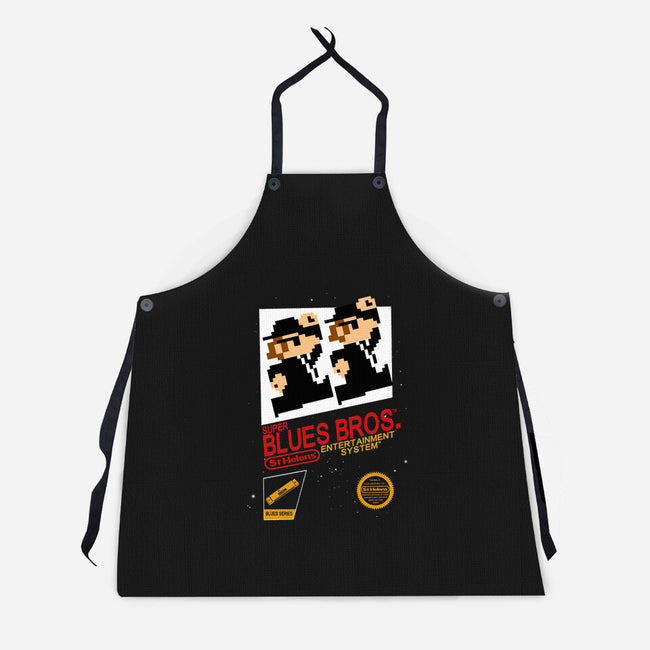 Super Blues Bros-unisex kitchen apron-jango39