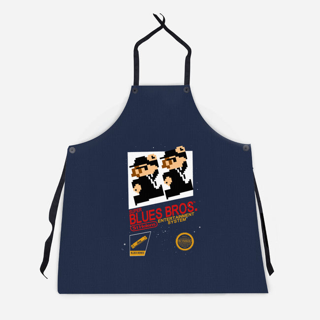 Super Blues Bros-unisex kitchen apron-jango39