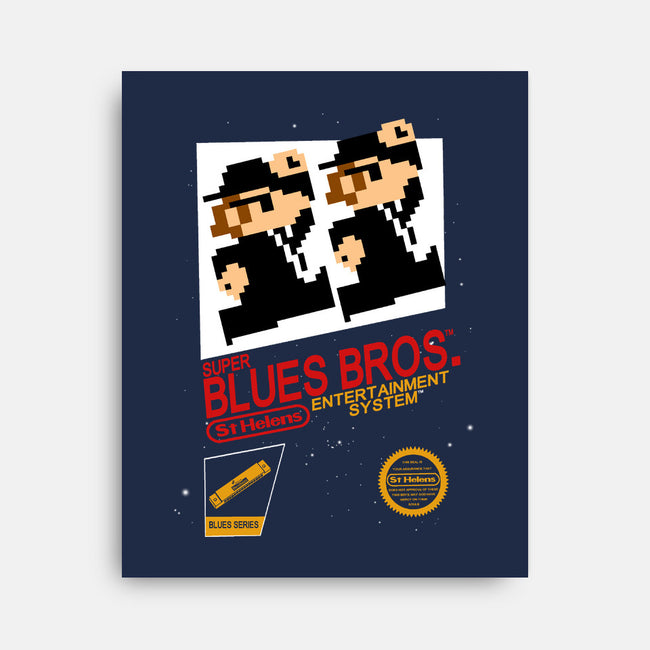 Super Blues Bros-none stretched canvas-jango39