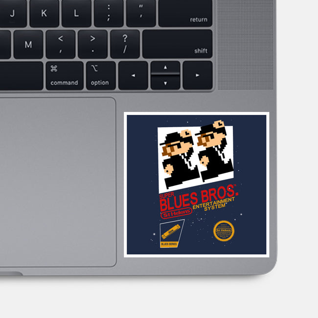 Super Blues Bros-none glossy sticker-jango39