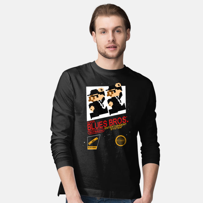 Super Blues Bros-mens long sleeved tee-jango39