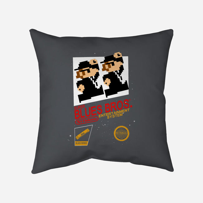 Super Blues Bros-none removable cover throw pillow-jango39