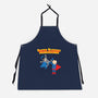 Super Buddies-unisex kitchen apron-zombiemedia