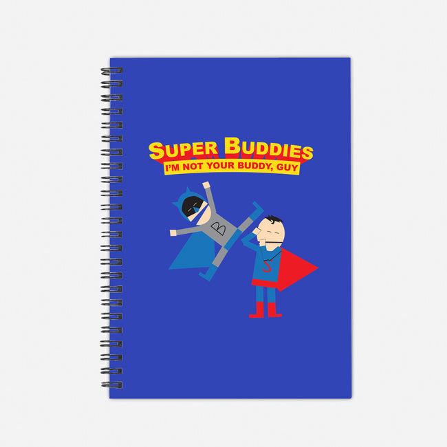 Super Buddies-none dot grid notebook-zombiemedia