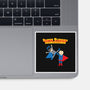 Super Buddies-none glossy sticker-zombiemedia