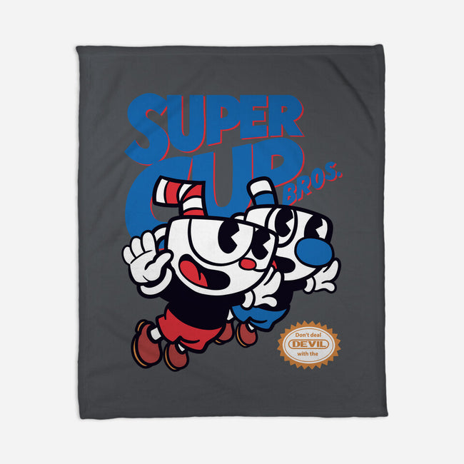 Super Cup Bros.-none fleece blanket-IntergalacticSheep