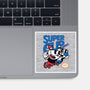 Super Cup Bros.-none glossy sticker-IntergalacticSheep