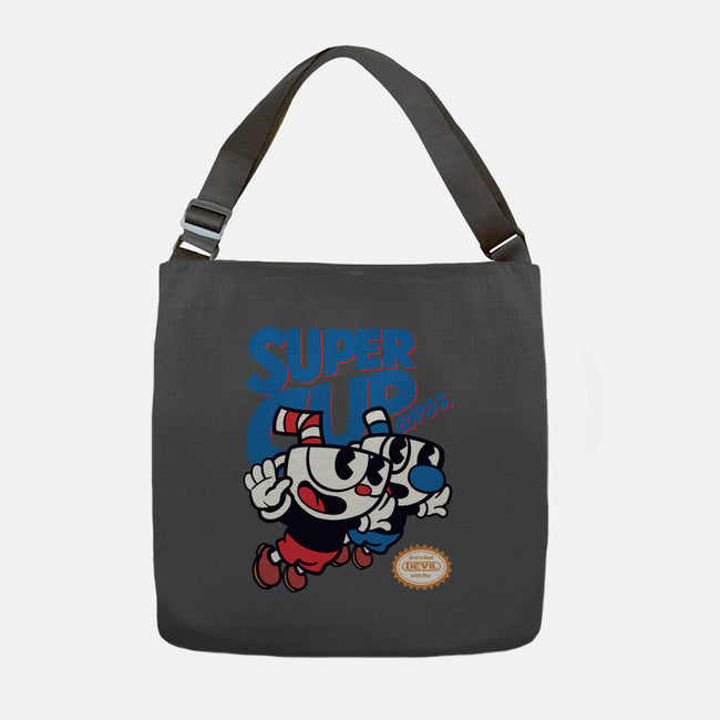Super Cup Bros.-none adjustable tote-IntergalacticSheep