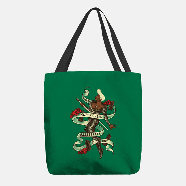 Super Green-none basic tote-aflagg