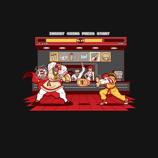 Super Meat Fighter-none polyester shower curtain-Bamboota