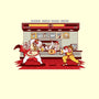Super Meat Fighter-unisex kitchen apron-Bamboota