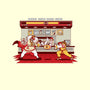 Super Meat Fighter-mens heavyweight tee-Bamboota