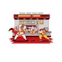 Super Meat Fighter-none polyester shower curtain-Bamboota