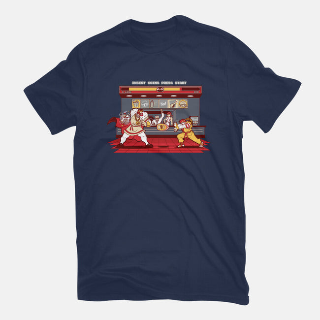 Super Meat Fighter-mens long sleeved tee-Bamboota