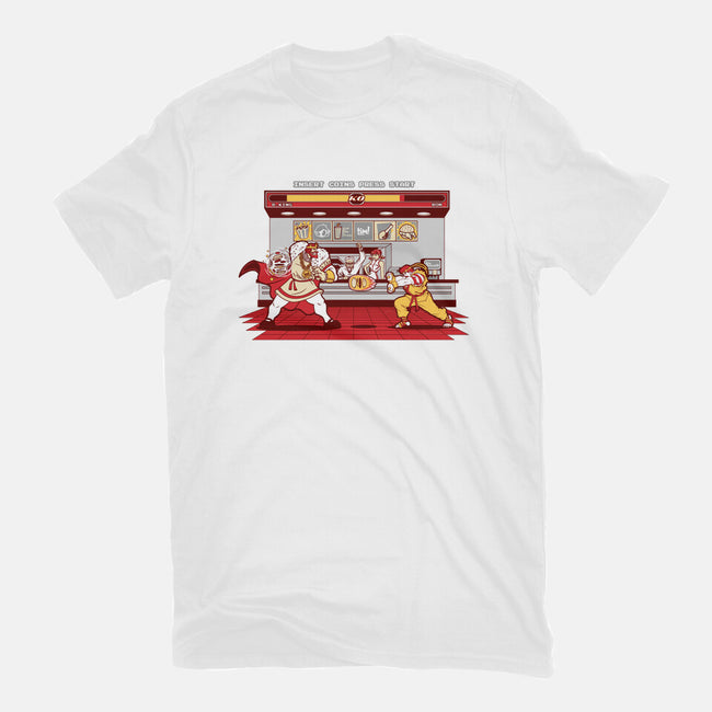 Super Meat Fighter-mens long sleeved tee-Bamboota
