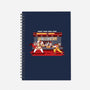Super Meat Fighter-none dot grid notebook-Bamboota