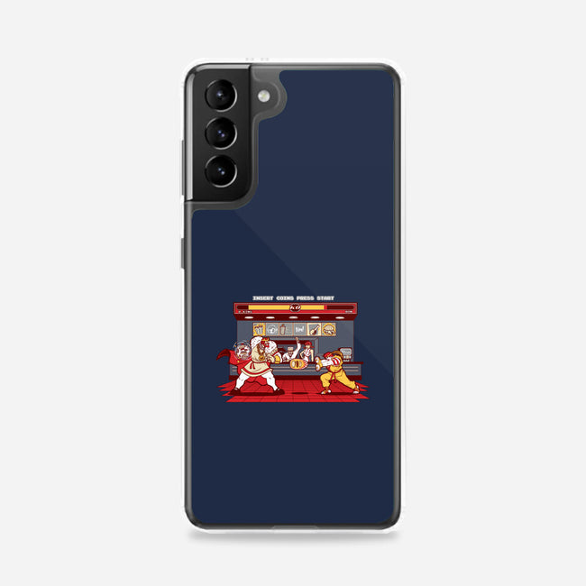 Super Meat Fighter-samsung snap phone case-Bamboota