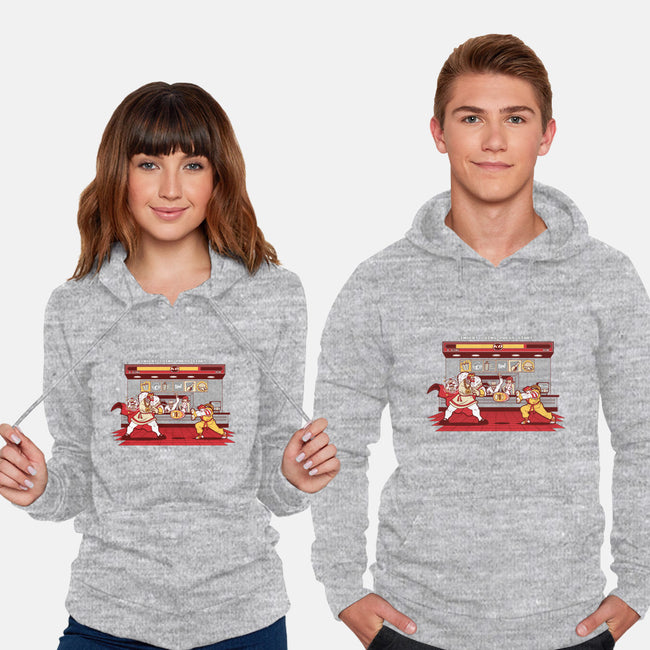 Super Meat Fighter-unisex pullover sweatshirt-Bamboota