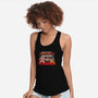 Super Meat Fighter-womens racerback tank-Bamboota