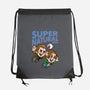 Super Natural Bros-none drawstring bag-harebrained