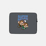 Super Natural Bros-none zippered laptop sleeve-harebrained