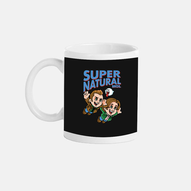 Super Natural Bros-none glossy mug-harebrained