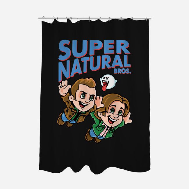 Super Natural Bros-none polyester shower curtain-harebrained