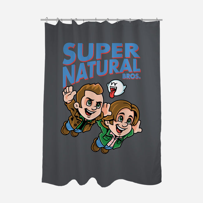 Super Natural Bros-none polyester shower curtain-harebrained