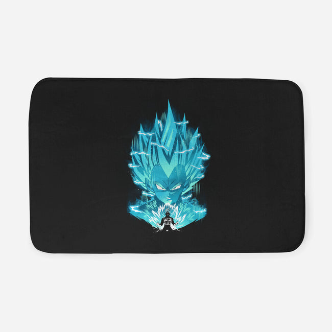 Super Saiyan Blue-none memory foam bath mat-dandingeroz