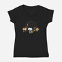 Supercatural-womens v-neck tee-kalgado