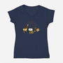 Supercatural-womens v-neck tee-kalgado
