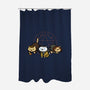 Supercatural-none polyester shower curtain-kalgado