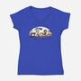 SuperNutural-womens v-neck tee-Matt Parsons