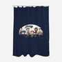 SuperNutural-none polyester shower curtain-Matt Parsons